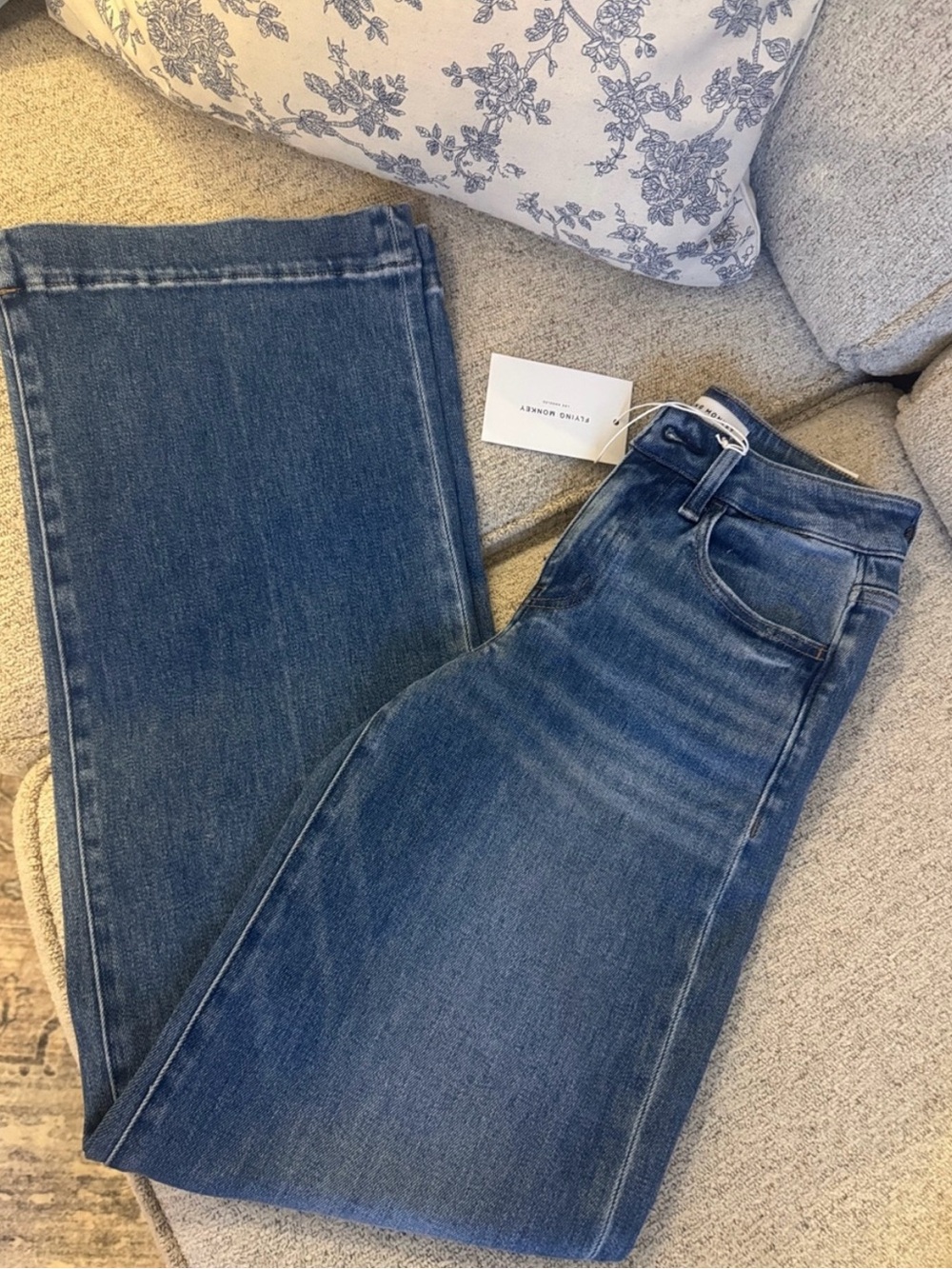 FLYING MONKEY High-Rise Wide Leg, size 26. NWT.